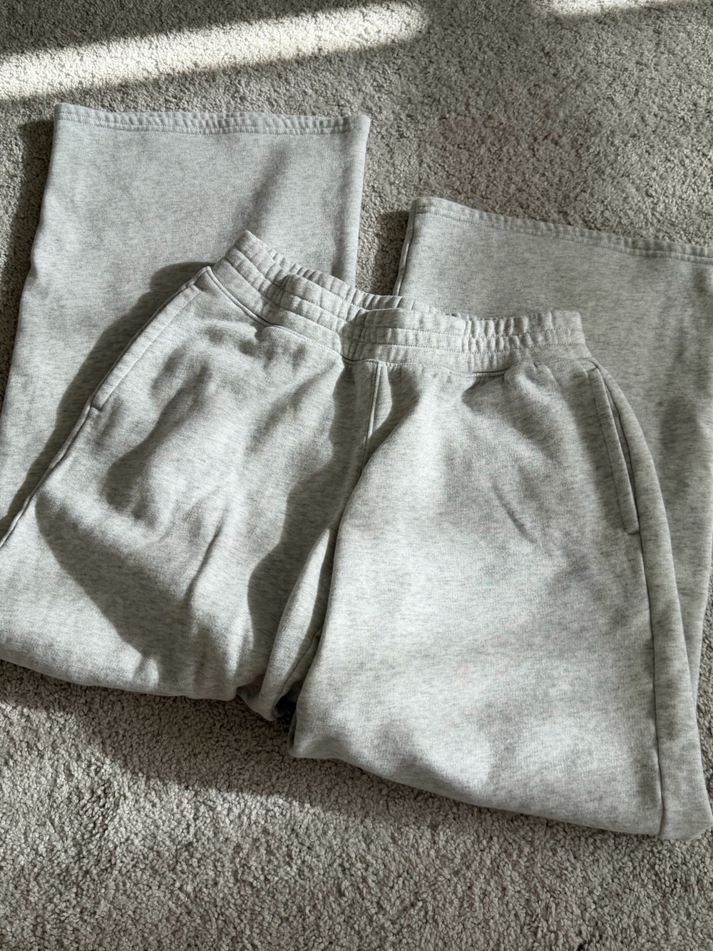 Hollister Light Gray Sweatpants Joggers XXS Short